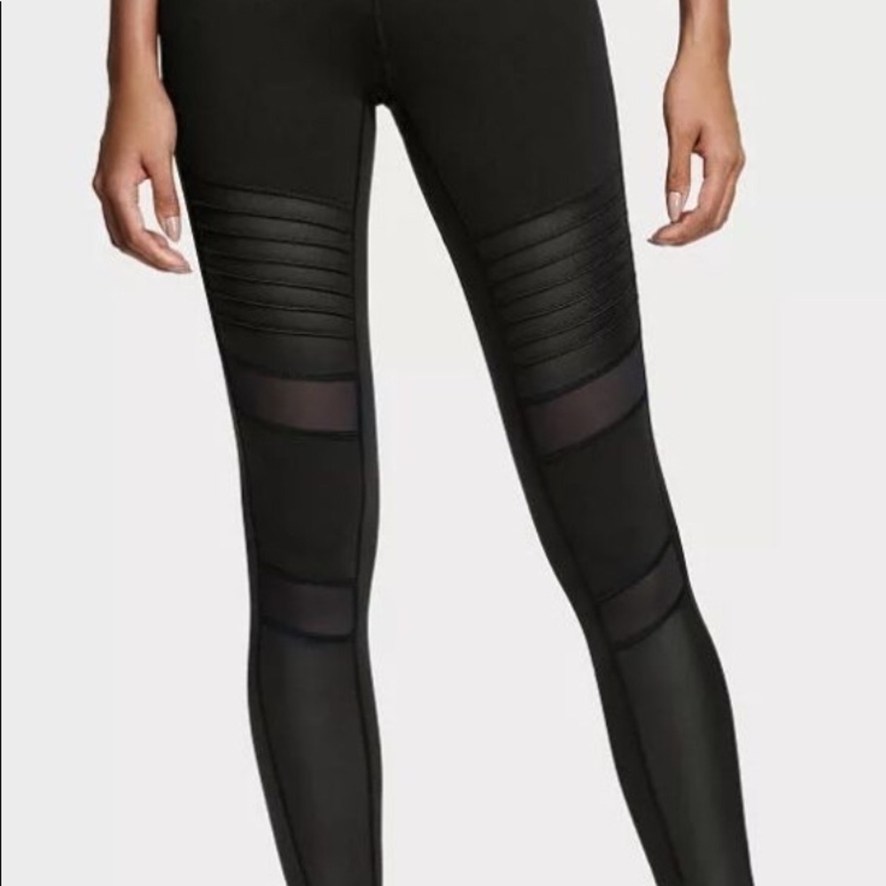 NWT Victoria’s Secret Moto Leggings S